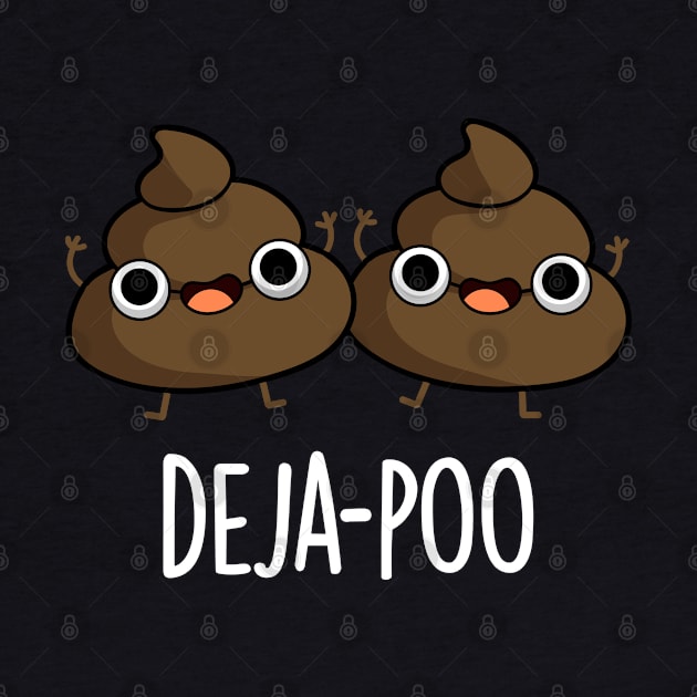 Deja Poo Cute Double Poop Pun by punnybone